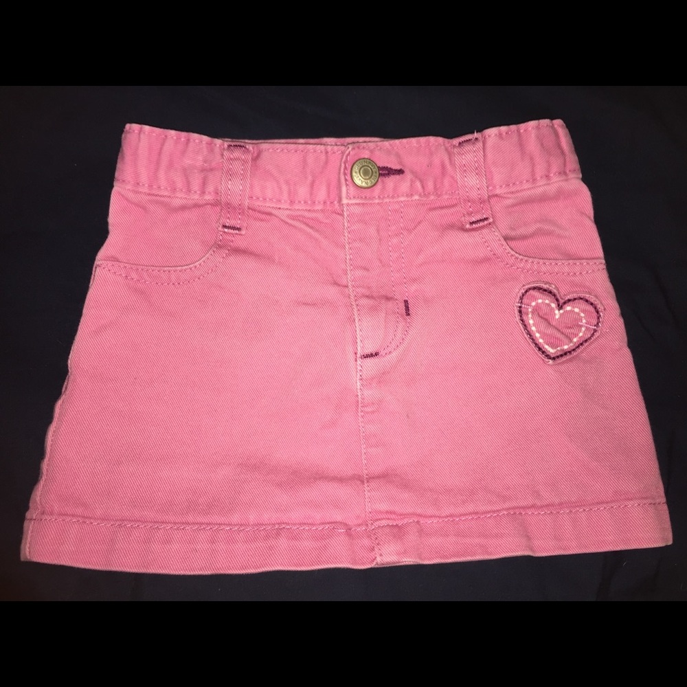 Old Navy Pink Skirt Denim 2T - Picture 3 of 7